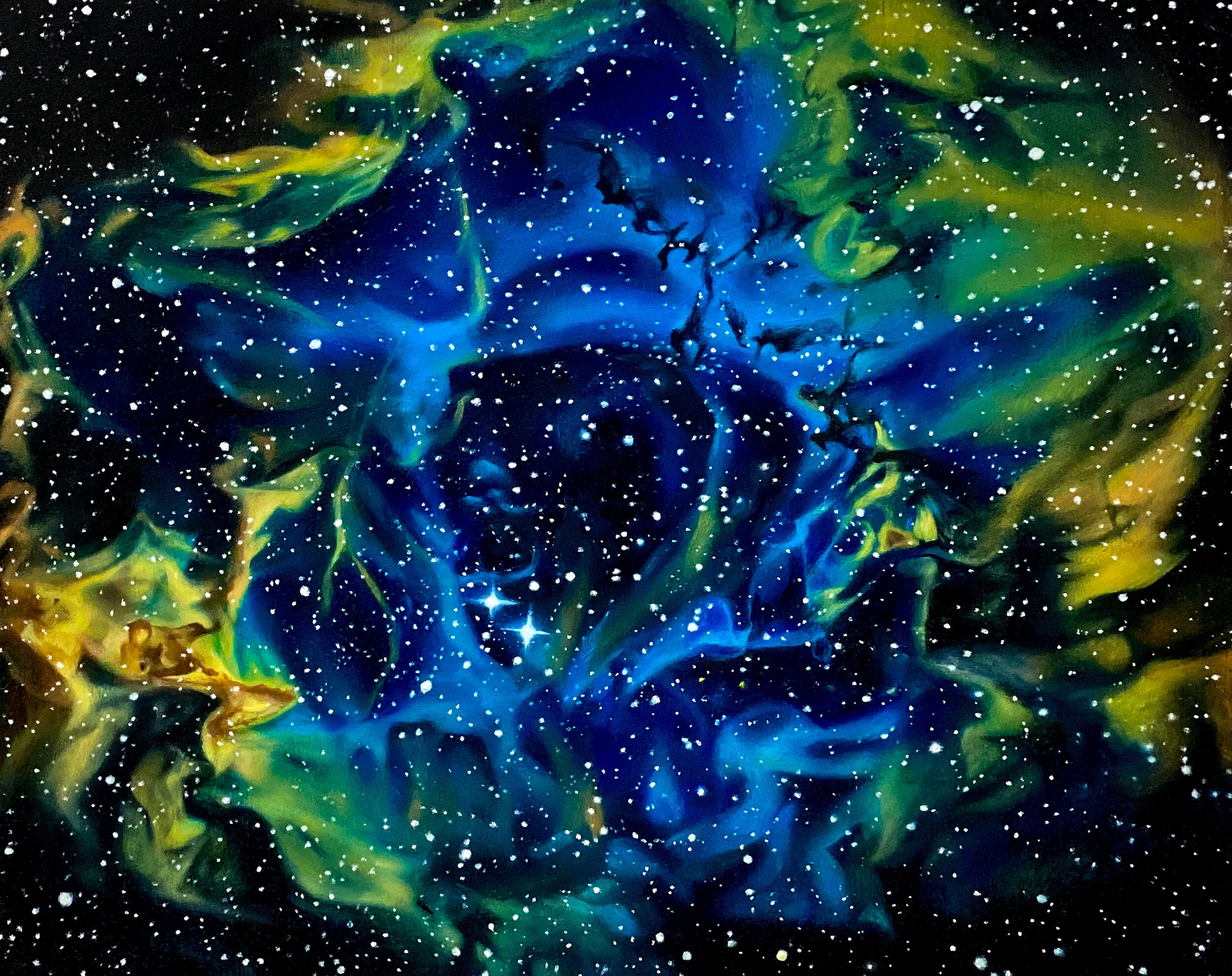 "Mini Rosette Nebula" Limited Edition Giclée