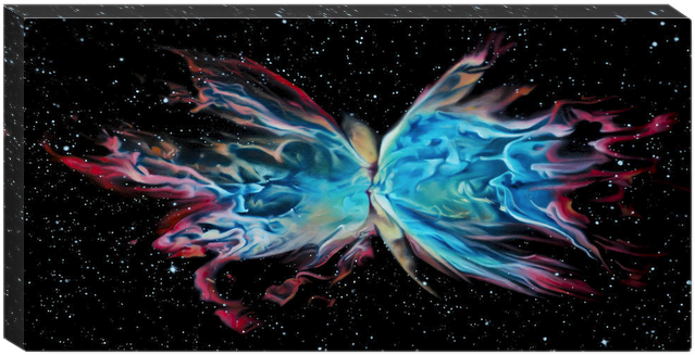 "Butterfly Nebula" Limited Edition Canvas Giclée